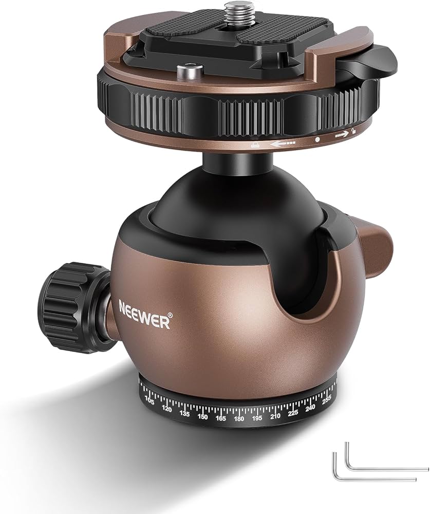 Amazon | NEEWER ボール雲台 低重心ボールヘッド 自由雲台 クイック