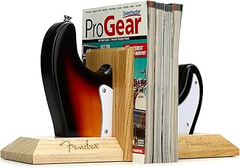 Amazon.co.jp: Fender ライフスタイル Strat™ Body Bookends, Sunburst