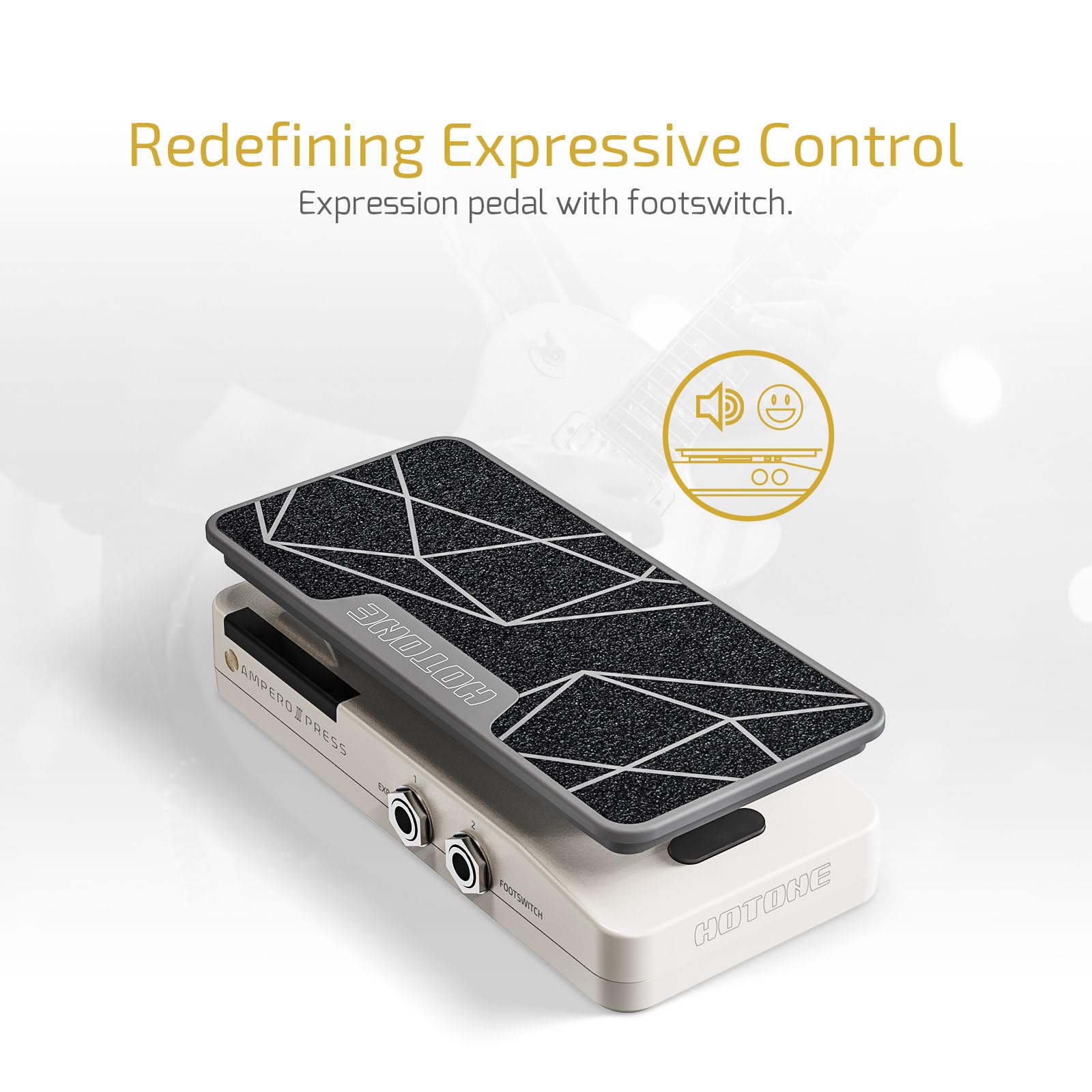 Amazon | Hotone Ampero II Press エクスプレッション&スイッチング