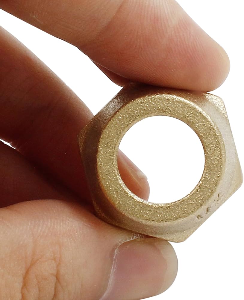 Amazon | Cionyce 10個パック 真鍮フレアナット エアコン用 銅パイプ