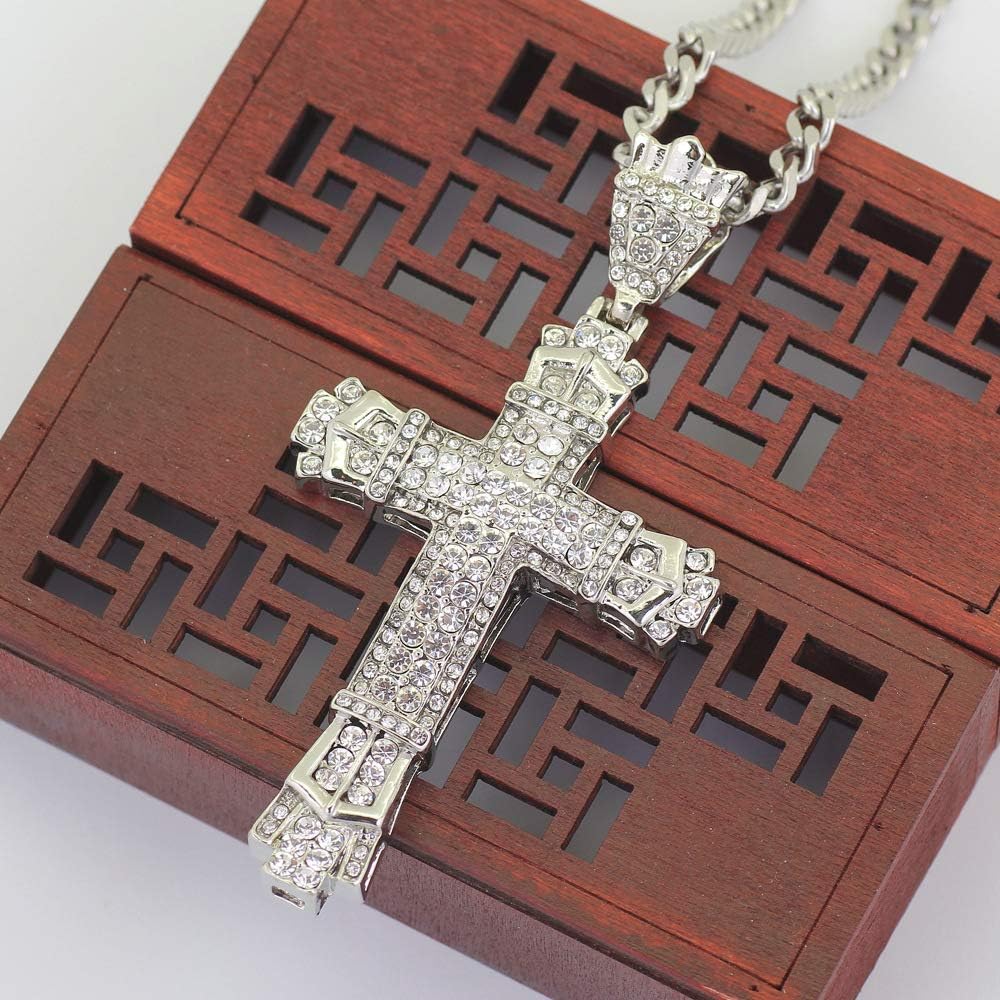 Amazon.co.jp: 【Silvid】B-BOY・HIPHOP クロスボーダー ネックレス B