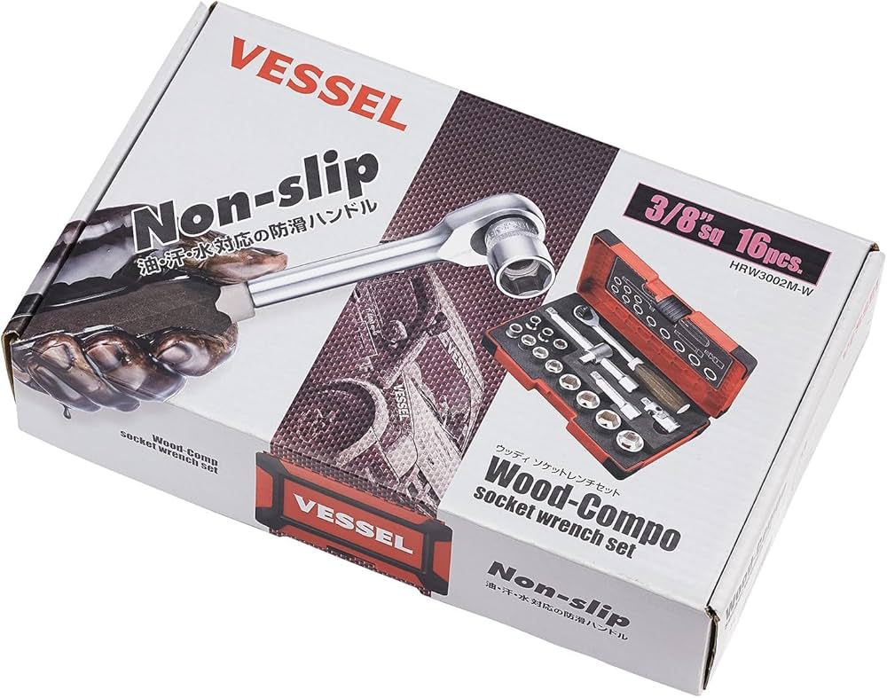 Amazon.co.jp: ベッセル(VESSEL) ウッディ ソケットレンチセット 差込