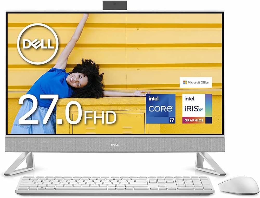 Amazon.co.jp: Dell Inspiron 27 AIO 7710 フレームレスデスクトップ