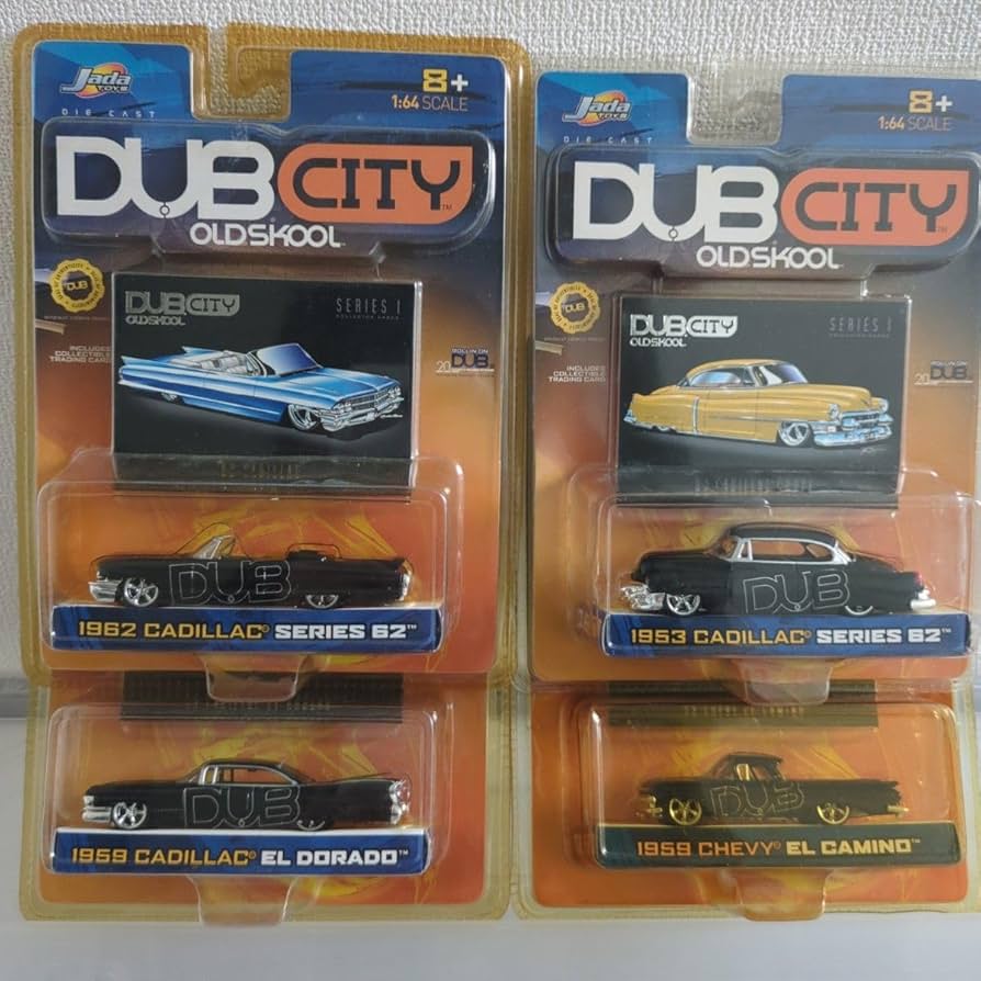 Amazon.co.jp: DUB CITY Jada toys 4台セット : おもちゃ