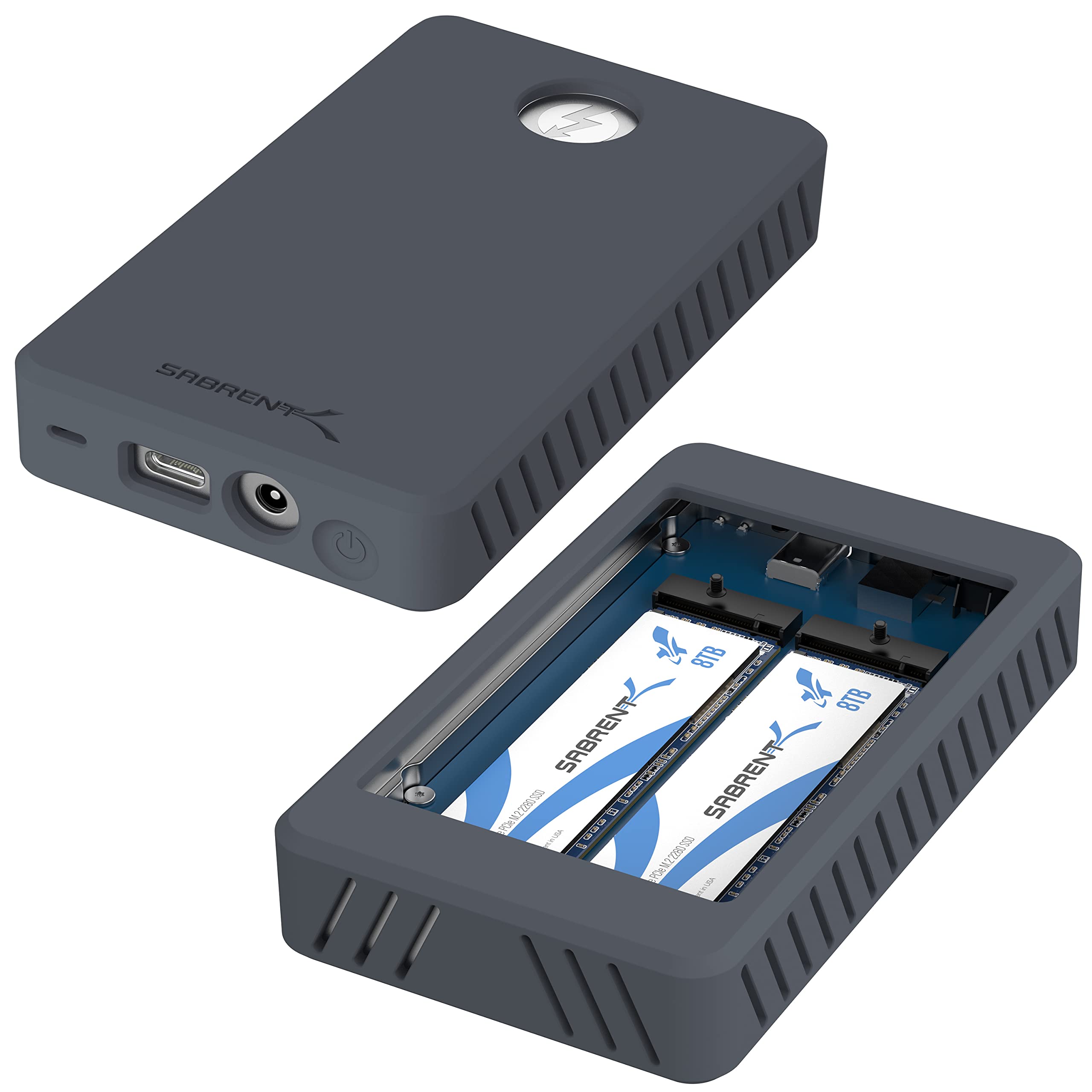 Amazon.co.jp: SABRENT Thunderbolt 3からデュアルNVMe M.2 SSDツール