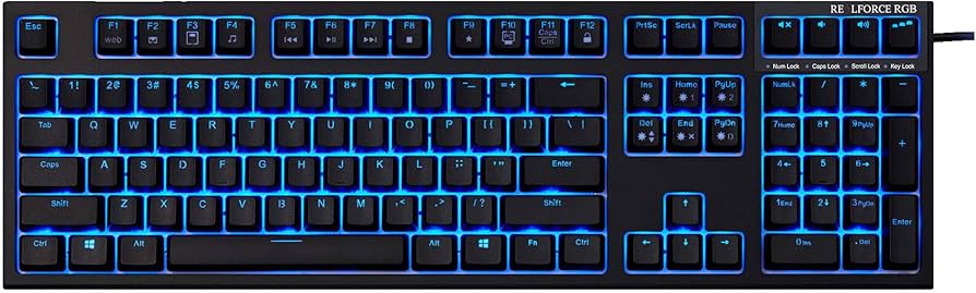 Amazon.co.jp: R2A-JP4G-BK REALFORCE ゲーミングフルキーボード 日本