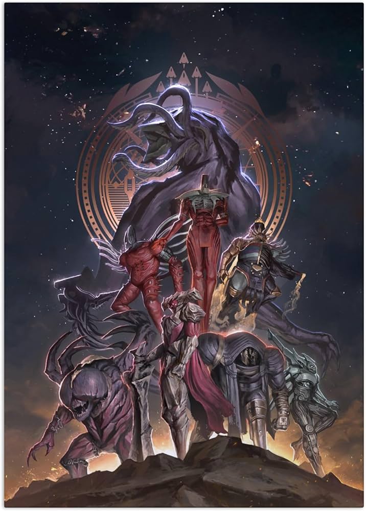 Amazon.com: Displate Official Destiny Metal Poster Magnetic