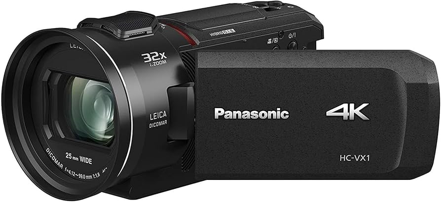 Amazon.com : Panasonic PANASONIC HC-VX1 4K Camcorder, 24X LEICA