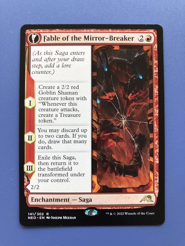 Amazon.co.jp: MTG (141)《鏡割りの寓話Fable of the Mirror-Breaker