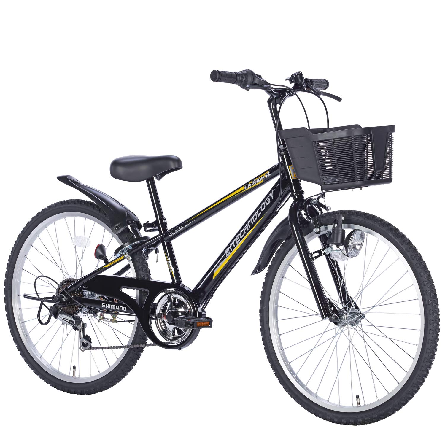 Amazon | 21Technology 24インチ 子供用マウンテンバイク kd246 6段