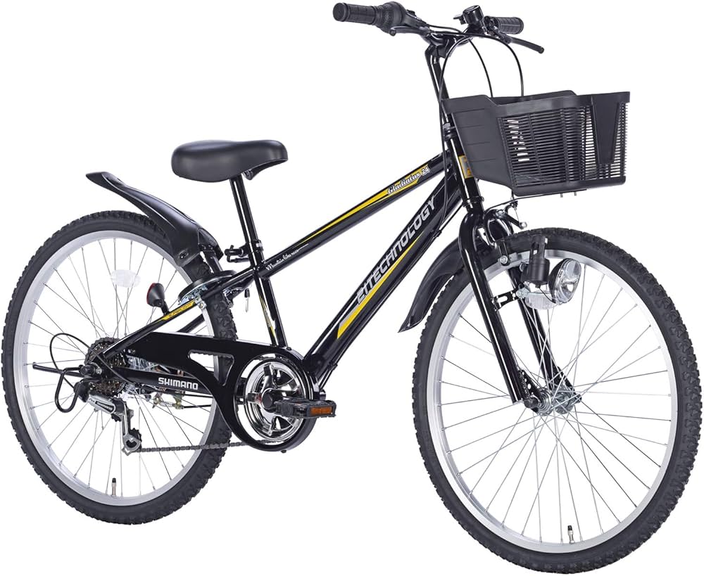 Amazon | 21Technology 24インチ 子供用マウンテンバイク kd246 6段