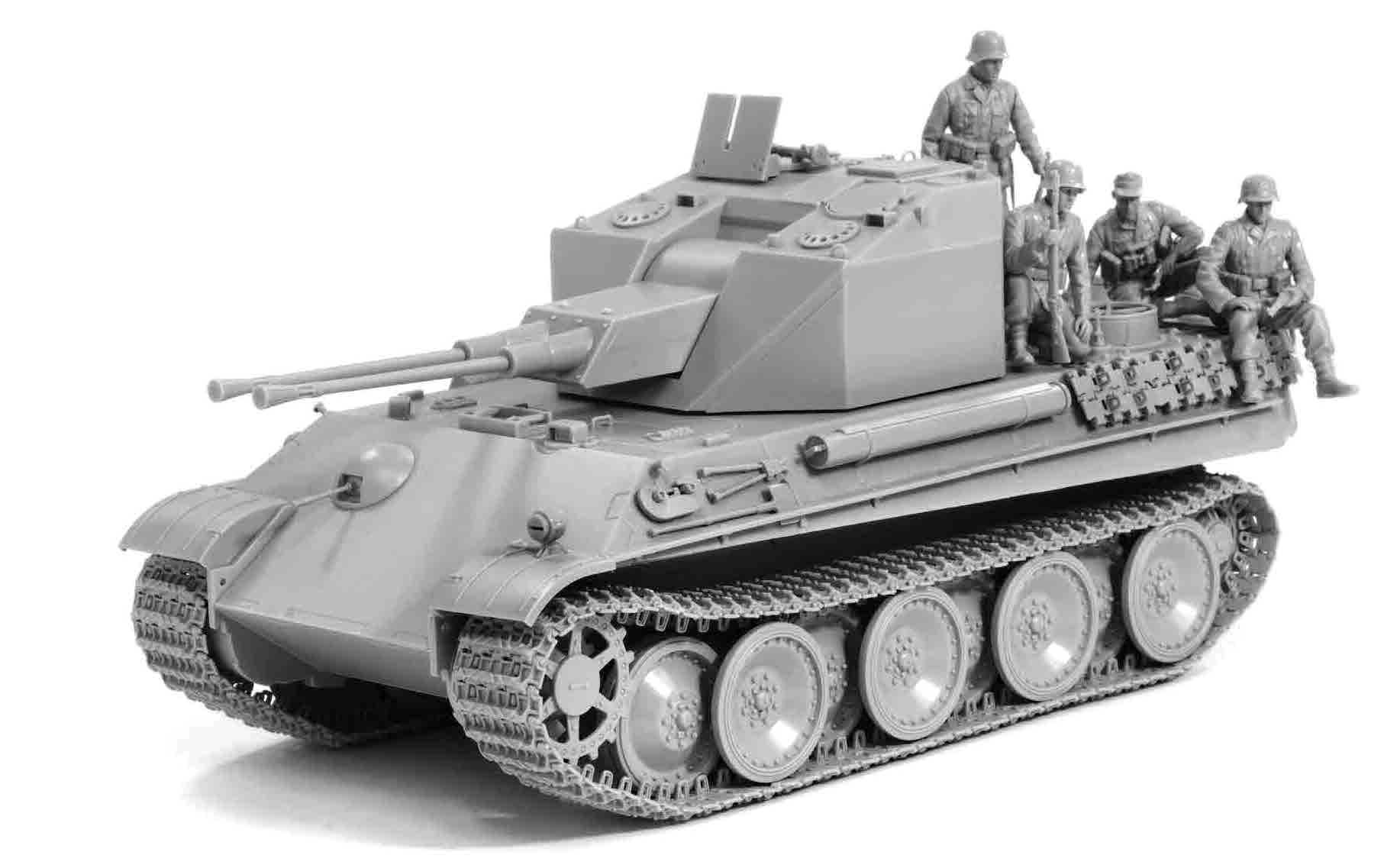 Amazon | サイバーホビー 1/35 WW.II 独軍 V号対空戦車 ケーリアン