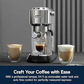 Amazon.com: De'Longhi Dedica Arte Espresso Machine with My
