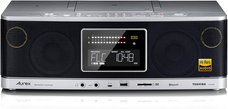 Amazon.co.jp: 東芝 CDラジオ ハイレゾ対応 Bluetooth搭載 Aurex TY