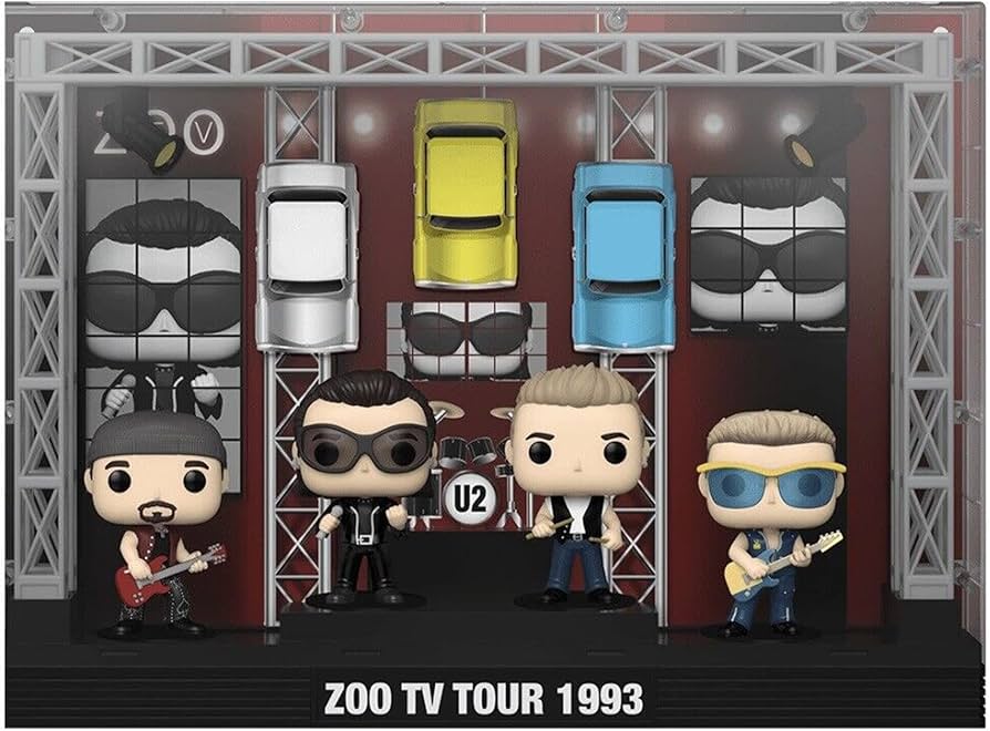 Amazon.com: Funko POP Moment | U2's Zoo TV Tour 1993 : Toys & Games