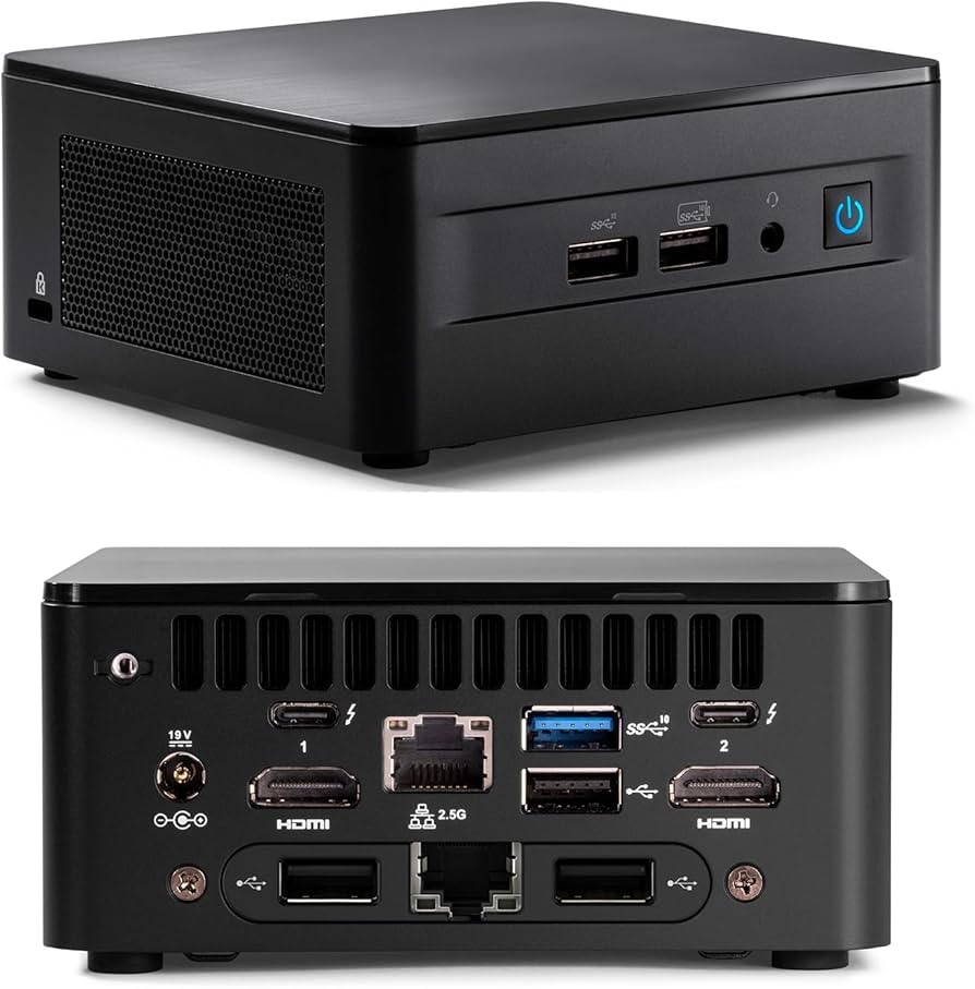 Amazon.com: Intel NUC 12 NUC12WSHi5 Dual LAN Mini Desktop Computer
