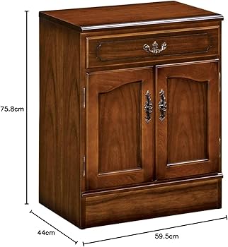 Amazon.co.jp: 【カリモク正規品】コロニアル 木製扉キャビネット 棚