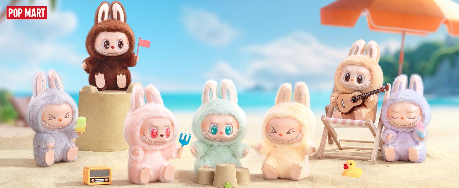 Amazon.com: POP MART The Monsters - Have a Seat Vinyl Plush Blind