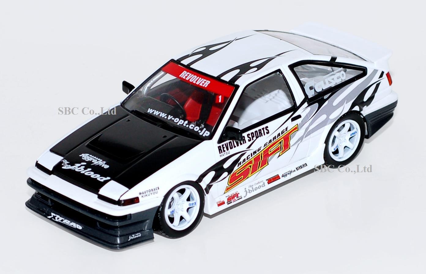 Amazon | ホットワークス 1/24 D1シリーズ SIFT AE-86トレノ HW24016