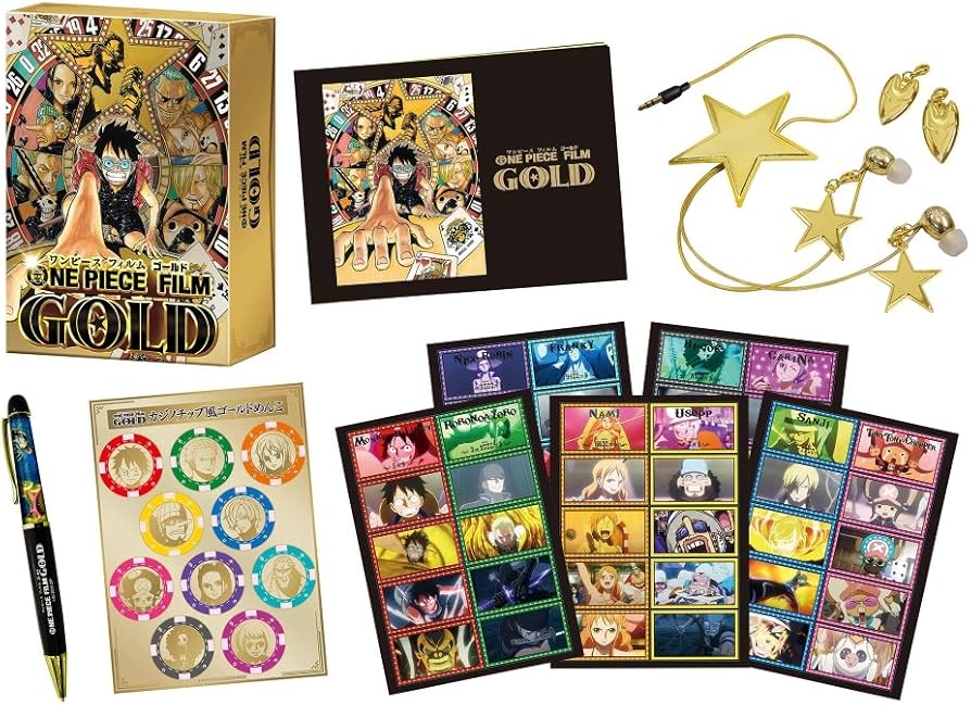 Amazon.co.jp: ONE PIECE FILM GOLD DVD GOLDEN LIMITED EDITION