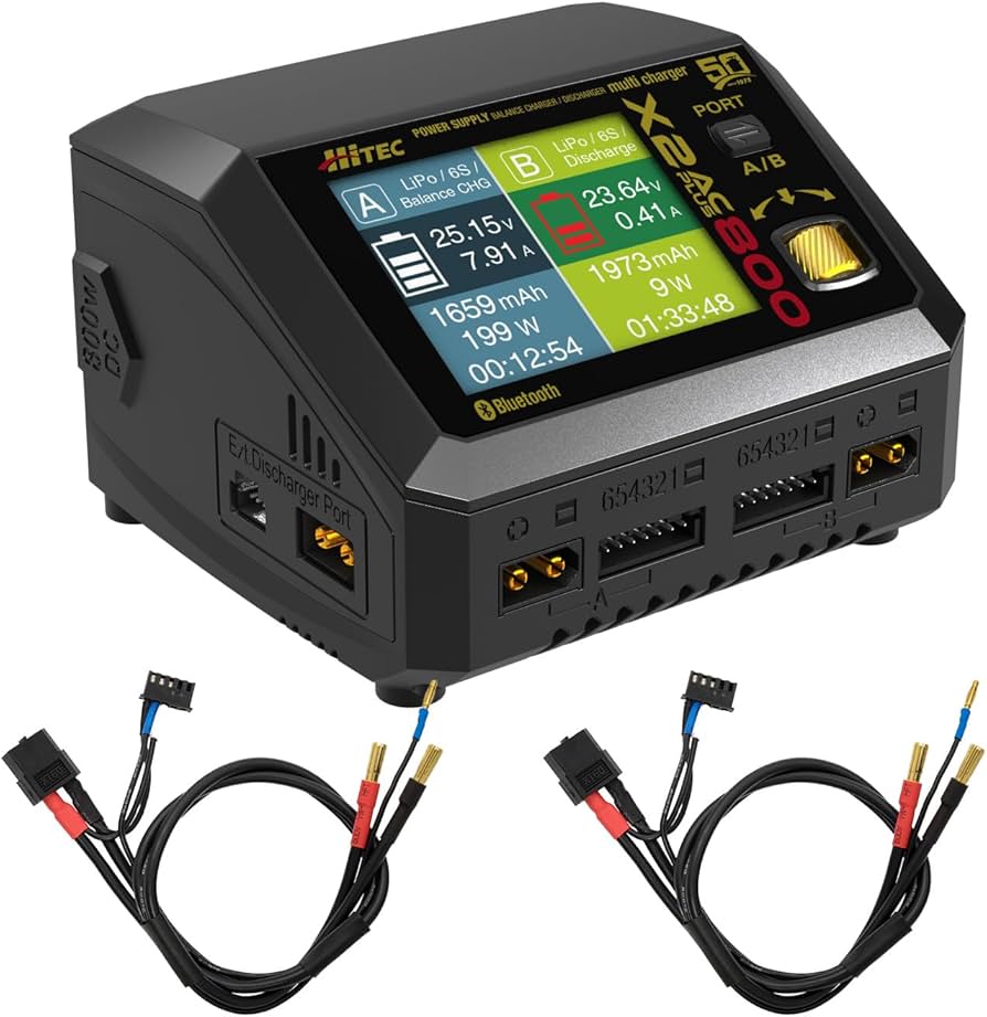 Amazon | ハイテック Multi Charger X2 AC PLUS 800 50th anniv. リポ