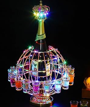 Amazon｜QuiExact テキーラ観覧車 12カップ テキーラ地球儀 回転可能