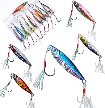 Amazon.co.jp: LDT ショア ジギング ルアー メタルジグ セットアッパー