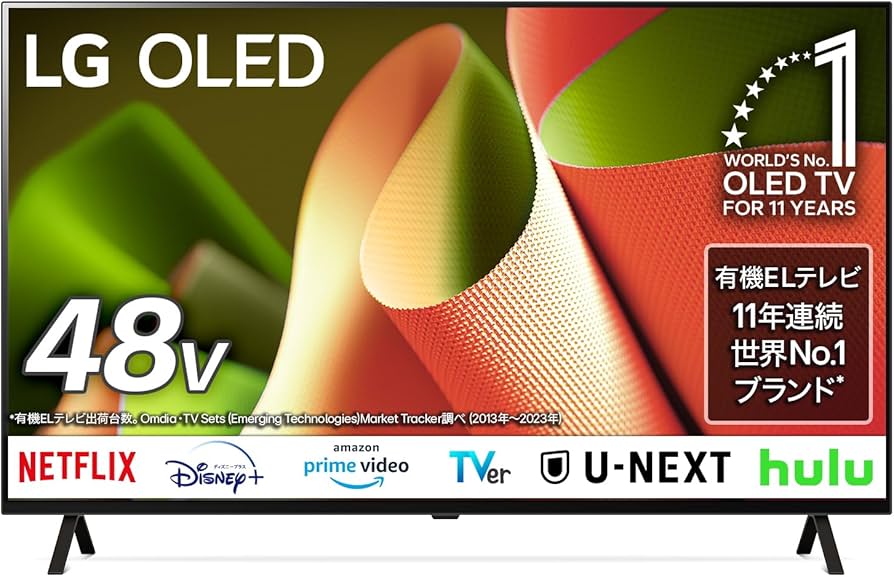 Amazon.co.jp: LG 有機ELテレビ OLED48B4PJA 48V型 4Kチューナー内蔵