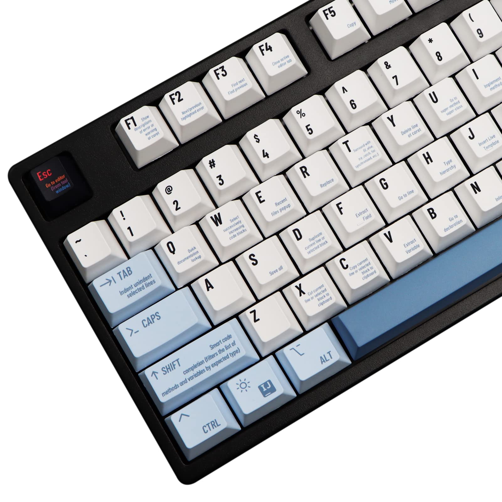 Amazon.com: MOLGRIA Keycaps Hello World 134 Set for Mechanical