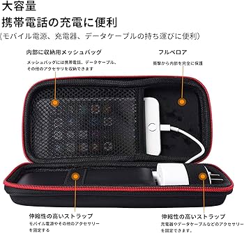 Amazon.co.jp: モバイルバッテリー対応Anker用収納ケース 電源保護