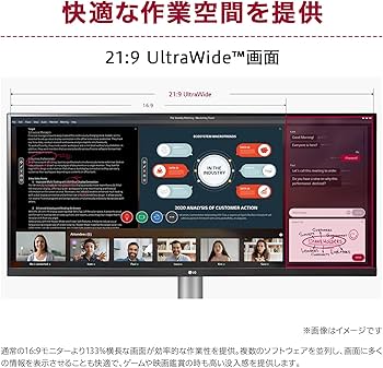 Amazon.co.jp: 【Amazon.co.jp 限定】LG ゲーミング モニター 34WP65G