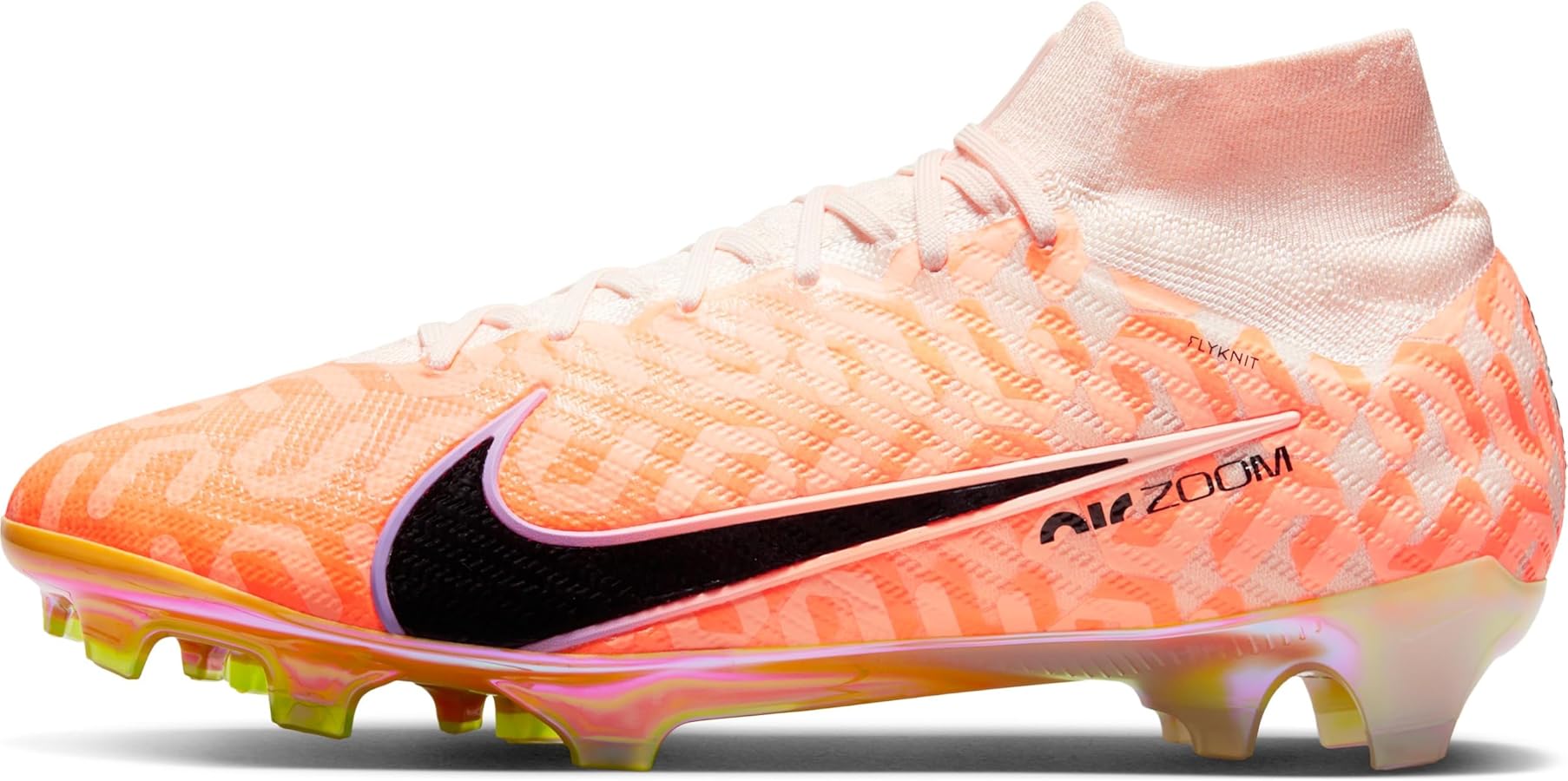 NIKE Zoom Mercurial Superfly 9 Elite Nu FG, Tall Men, Guava Ice