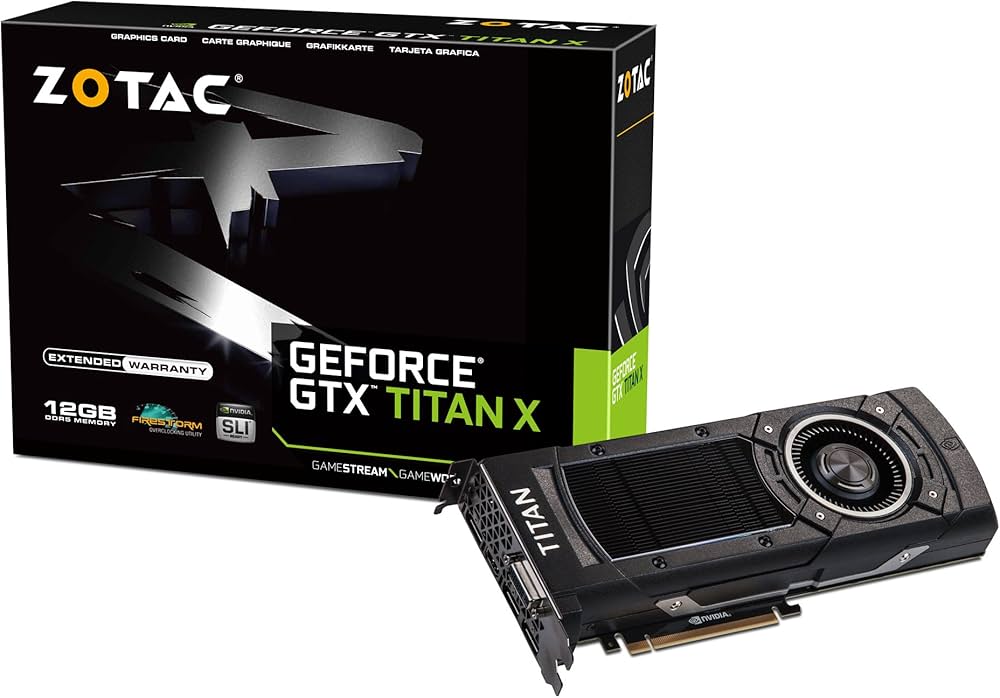 Amazon.co.jp: ZOTAC GeForce GTX TITAN X Graphics Board VD5715 ZT