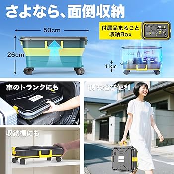 Amazon | 【高圧洗浄機 20L折り畳みバケツ】国内洗浄店監修 8MPa