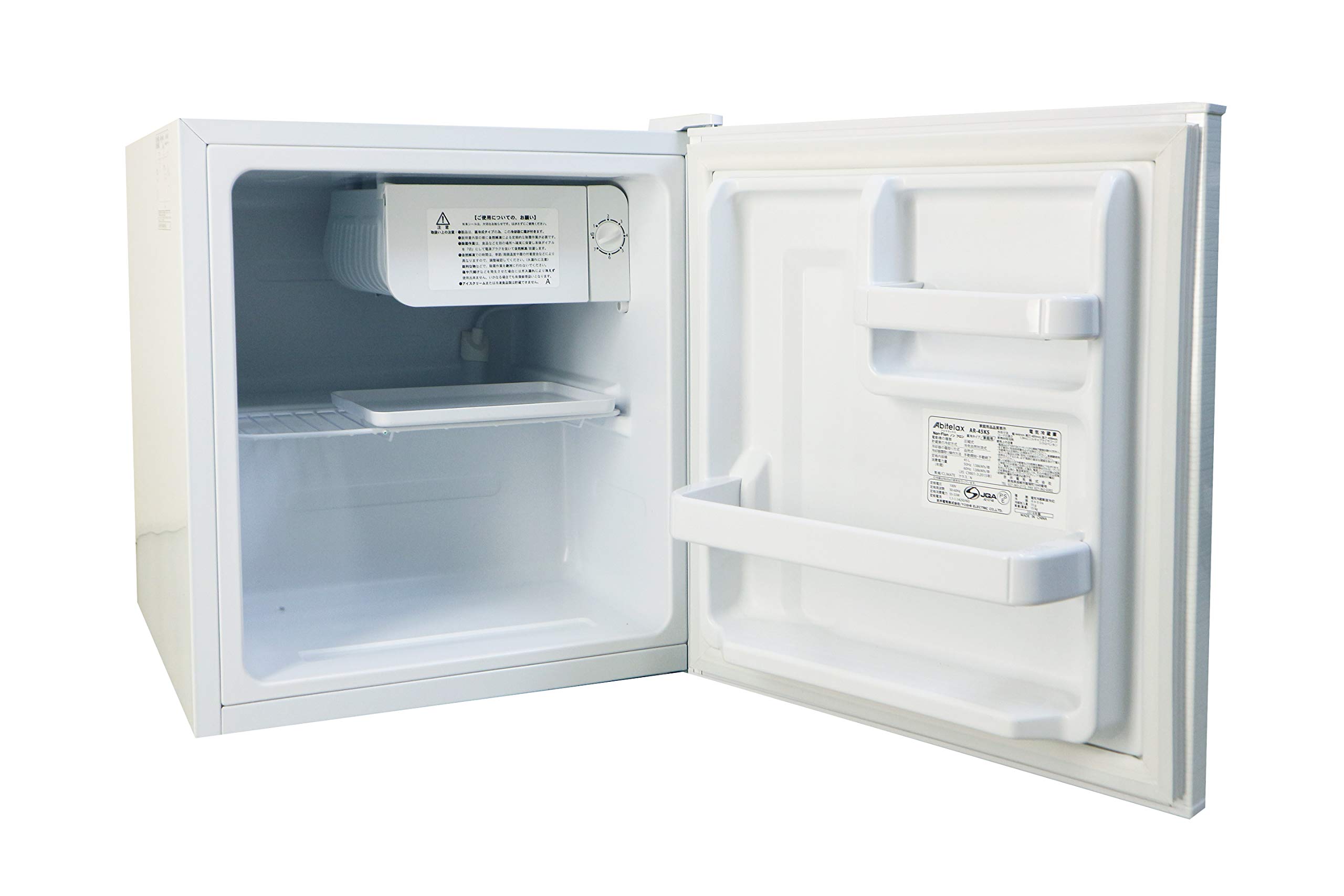 Amazon.co.jp: アビテラックス 45L 1ドア冷蔵庫 AR-45KS 右開き