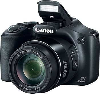Amazon.com : Used Canon PowerShot SX520HS Digital Point & Shoot