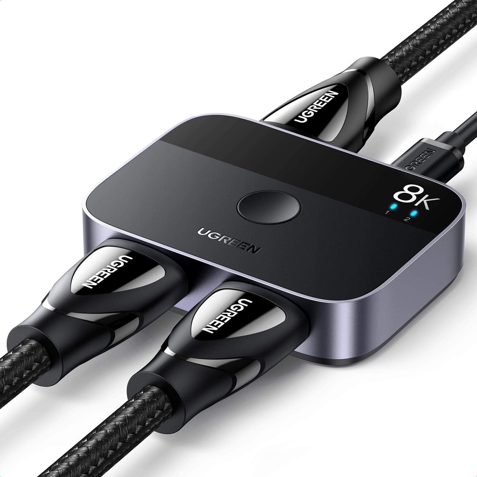 Amazon.co.jp: UGREEN HDMI 2.1切り替え器 8K@60Hz HDMIスイッチ 双方