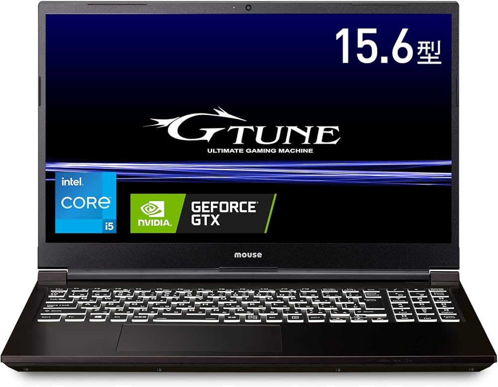 Amazon.co.jp: mouse【ゲーミング】ノートパソコン G-tune 15.6インチ