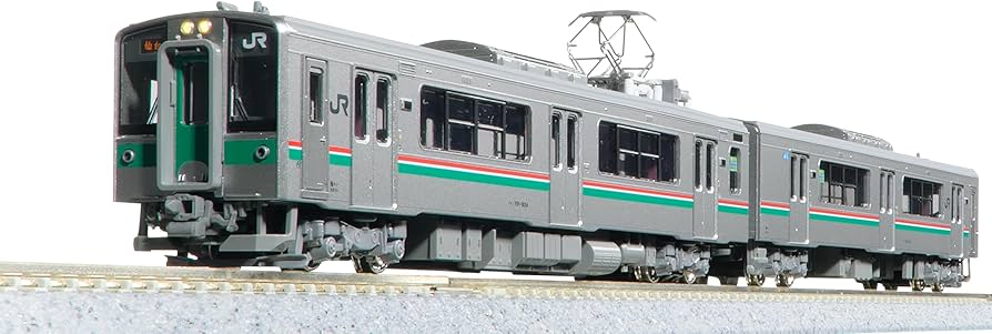 Amazon | KATO Nゲージ 701系1000番台 仙台色 2両セット 鉄道模型 電車