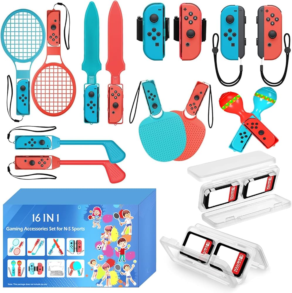 Amazon.co.jp: VoSinrly【16 in 1セット】2025年新登場！Switch Sports