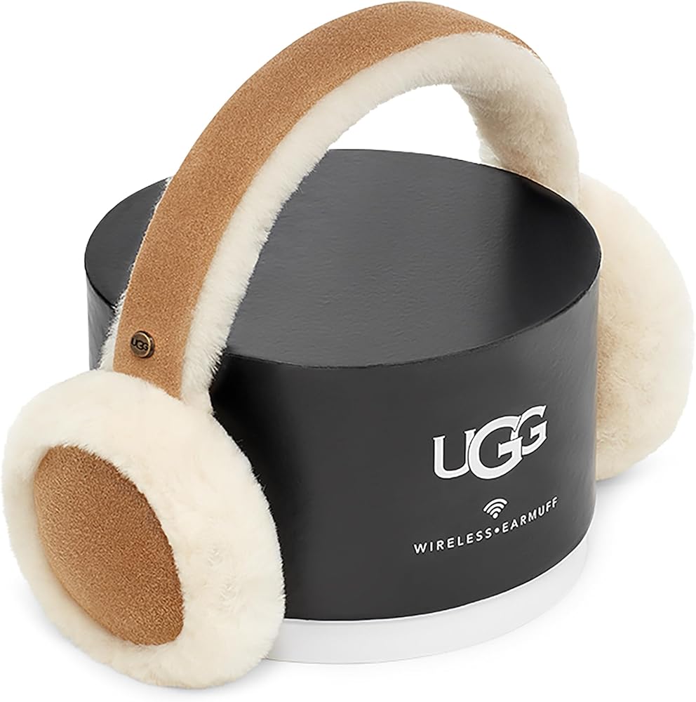 Amazon | UGG レディース シープスキン Bluetooth イヤーマフ, チェス