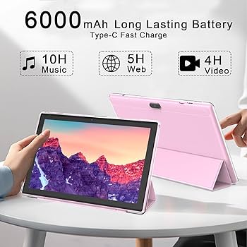 Amazon.com : Android 15 Tablet, 10 Inch 8GB RAM+32GB ROM+1TB