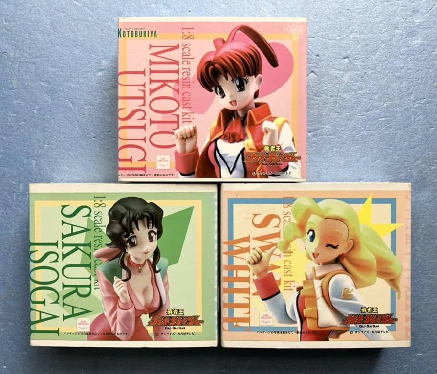 Amazon.co.jp: 勇者王ガオガイガー 1/8 卯都木命 スワン・ホワイト