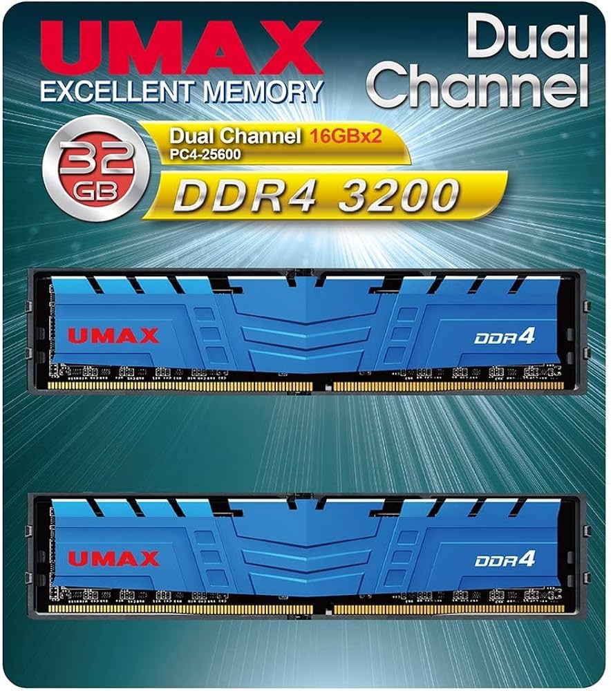 Amazon.co.jp: UMAX Technologies Desktop DDR4 Long-DIMM 16GB x 2