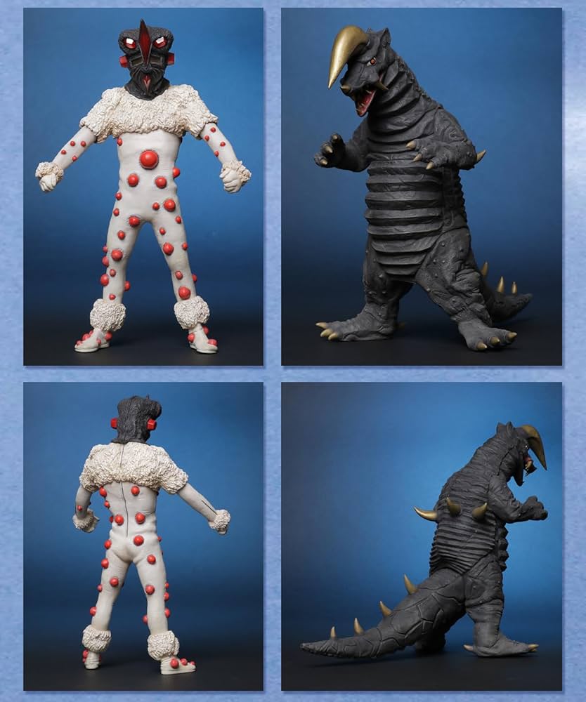 Amazon.co.jp: 大怪獣シリーズ ナックル星人&ブラックキング 激闘