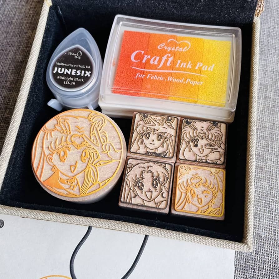 Amazon.co.jp: 印鑑 美少女戦士セーラームーン ハンコ スタンプ はんこ