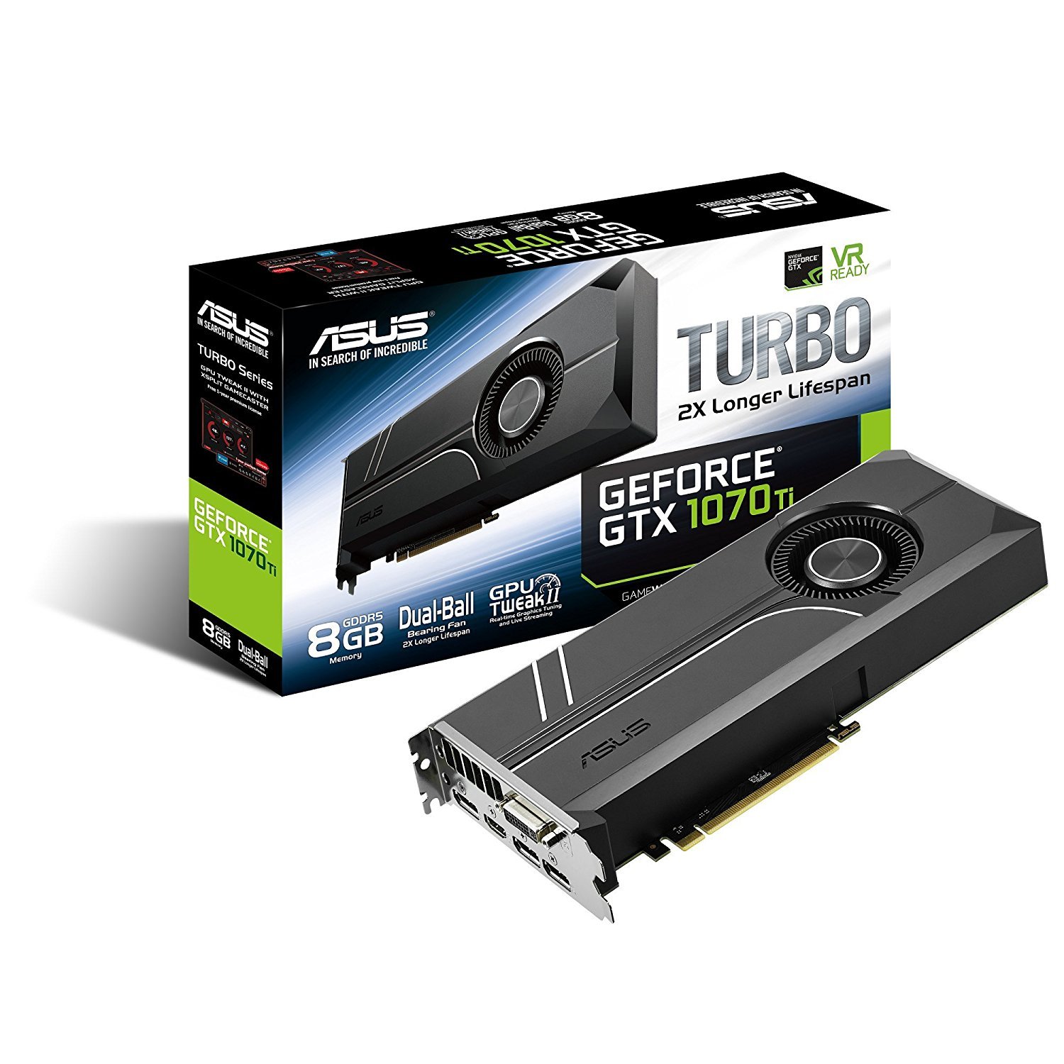 Amazon | ASUS ROG Strix GeForce GTX 1070 Ti 8GB GDDR5 アドバンス