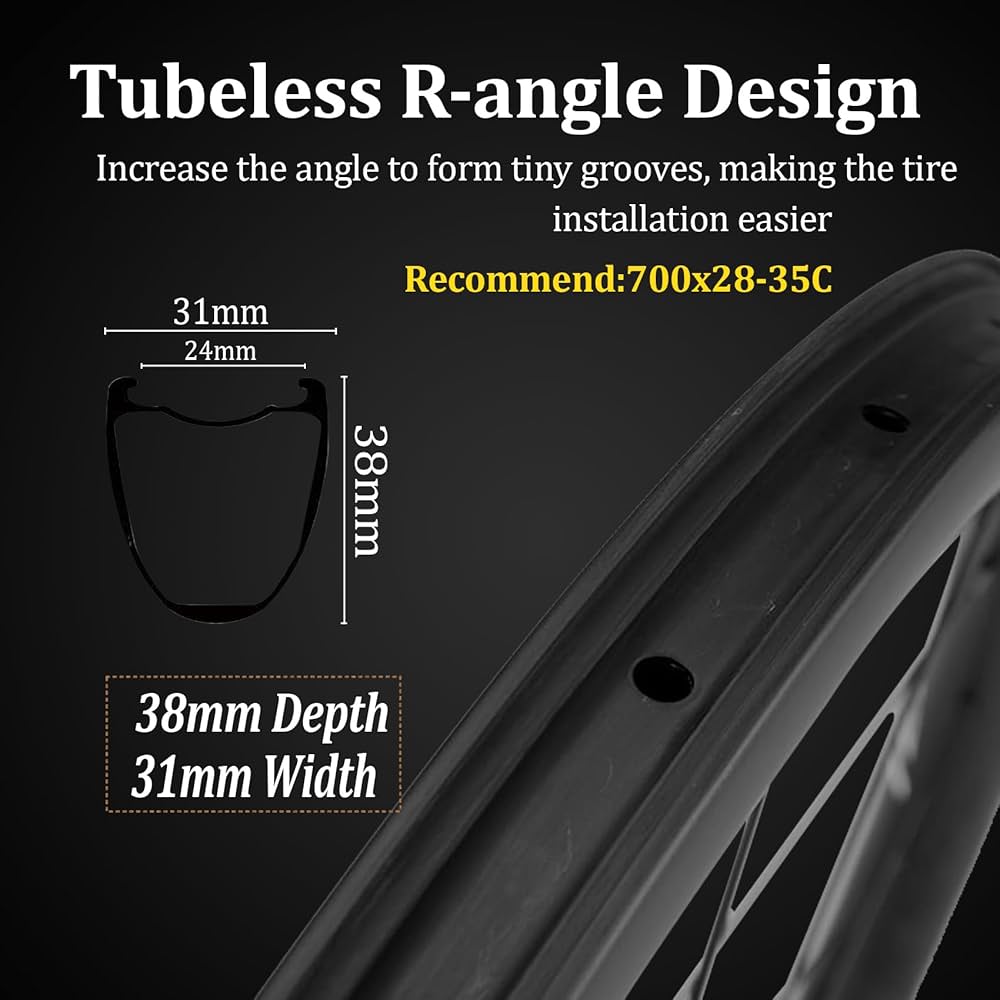 Amazon | Superteam Gravel Classic/Classic PRO カーボンホイール