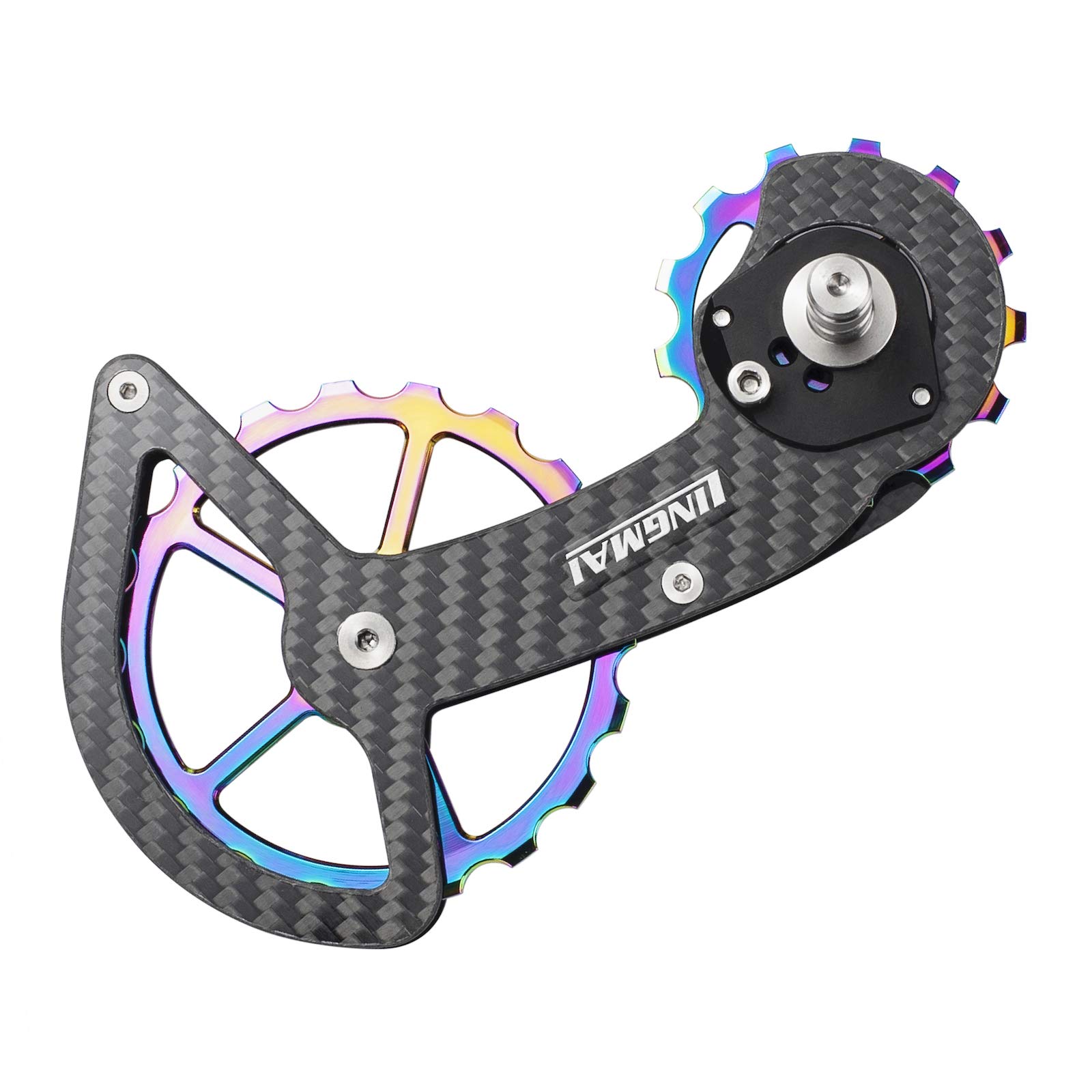 RIDEA カーボンプーリー リアディレイラー 送料無料 RIDEA カーボン