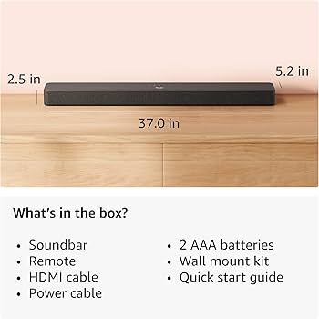 Fire TV Soundbar Plus | Amazon